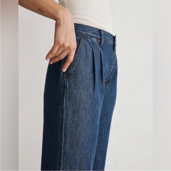 Madewell The Harlow Wide Leg Jeans Fairson Wash - Picture 12 of 12